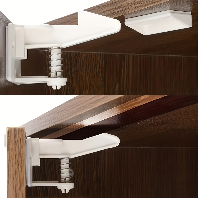 Cabinet Door Locks: Baby Proof And Child Safety For Drawers - Temu