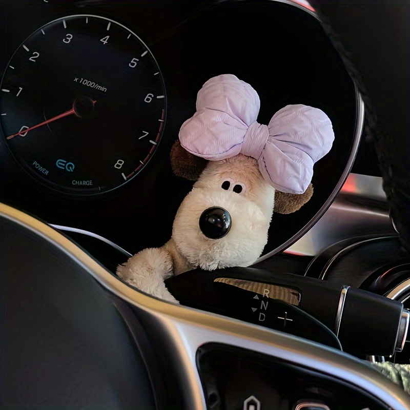 Car Decoration Dog, Wiper Shift Handle Decorative Doll, Personality Car  Plush Doll Decoration, Cute Creative Gift Car Decoration (Green)
