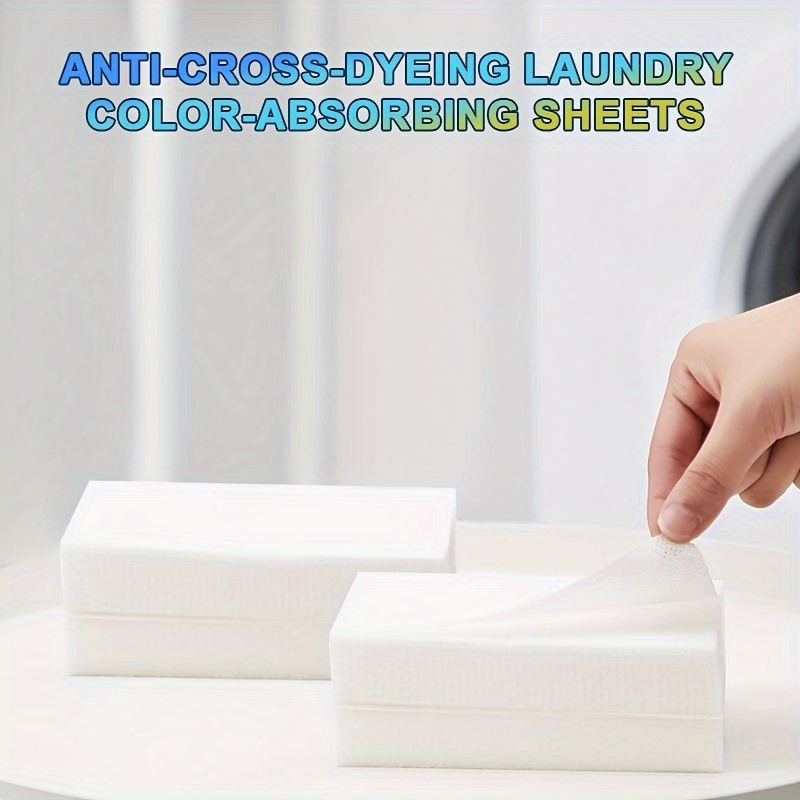 ruillsen RUILLSEN Dye Trapping Sheets, Laundry Fragrance Free Household  Needs Color Catcher Collector Color Savers Laundry Sheets