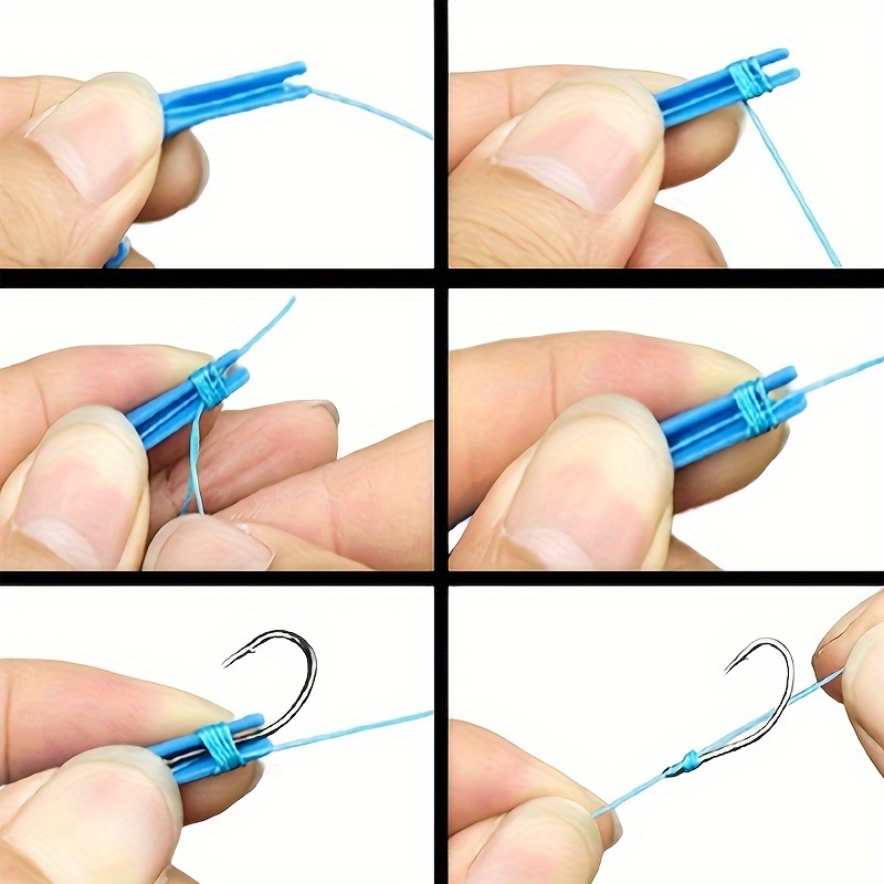 Fishing Knot Tying Tool 3 in 1 Hook Extractor Random Color - Temu Canada