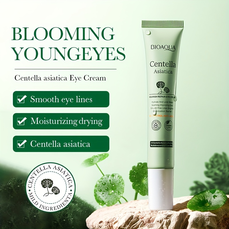 Organic Centella Eye Gel for Puffiness & Dark Circles