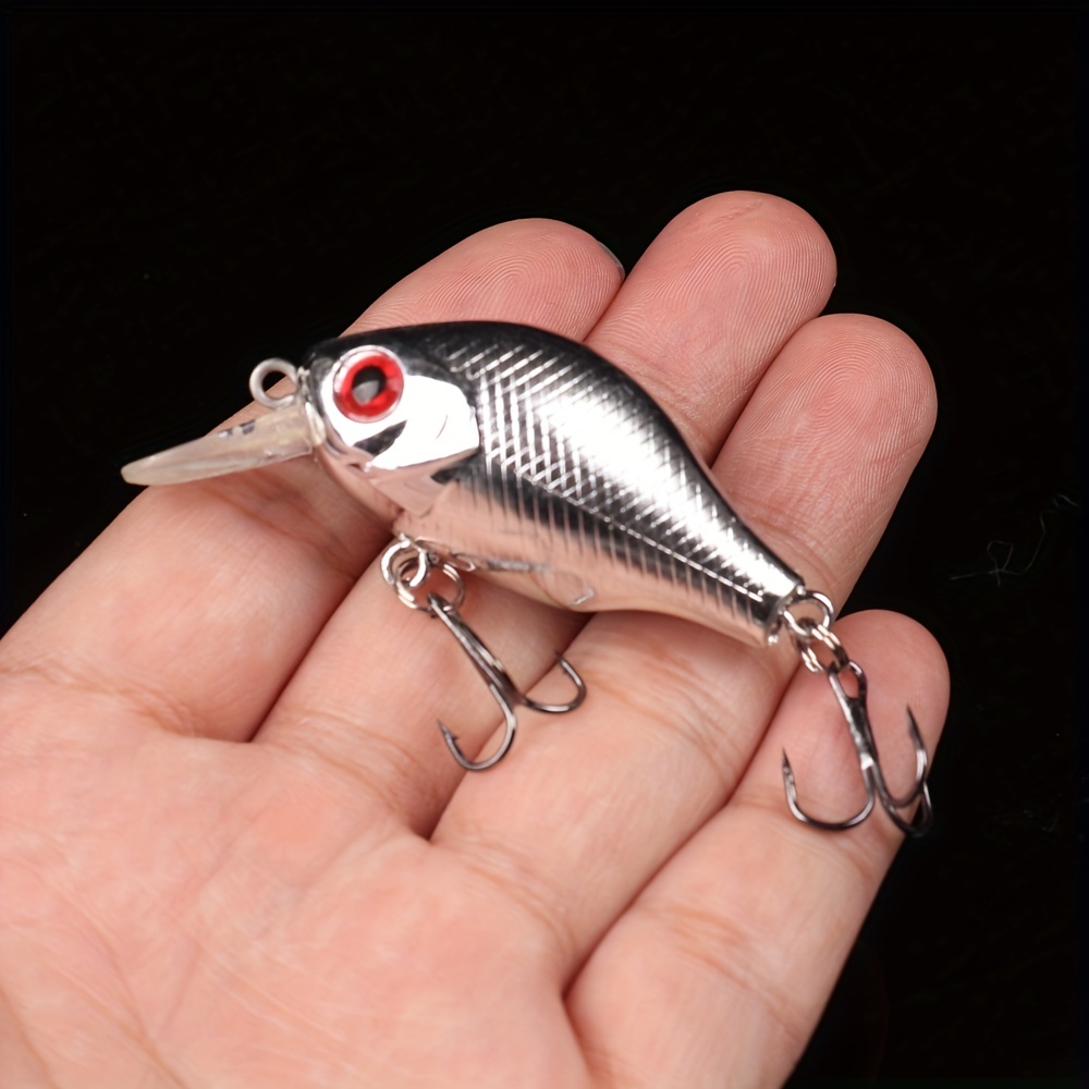 5-Pack of Silver Anodized Fishing Lures: Catch More Fish in Freshwater &  Saltwater!