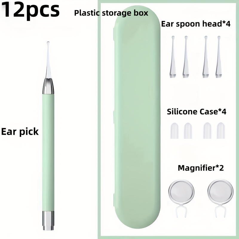 Luminous Electric Suction Ear Spoon Rechargeable Ear Pick Led