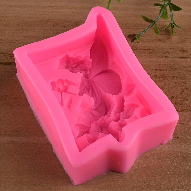 Cartoon Fairy World Chocolate Mold 3d Silicone Mold Flower - Temu