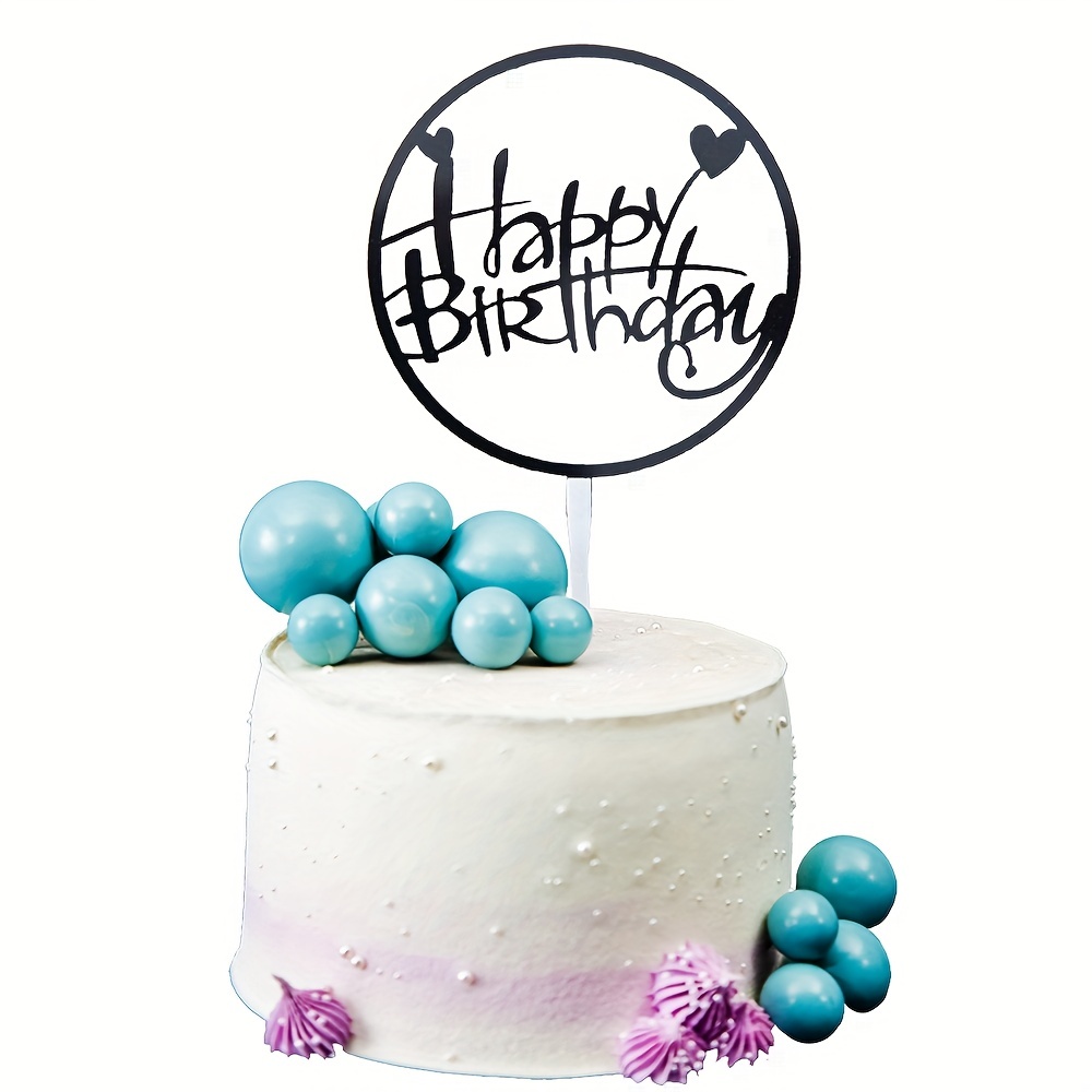 Set Topper Torta Compleanno Happy Birthday Topper Torta A - Temu Switzerland