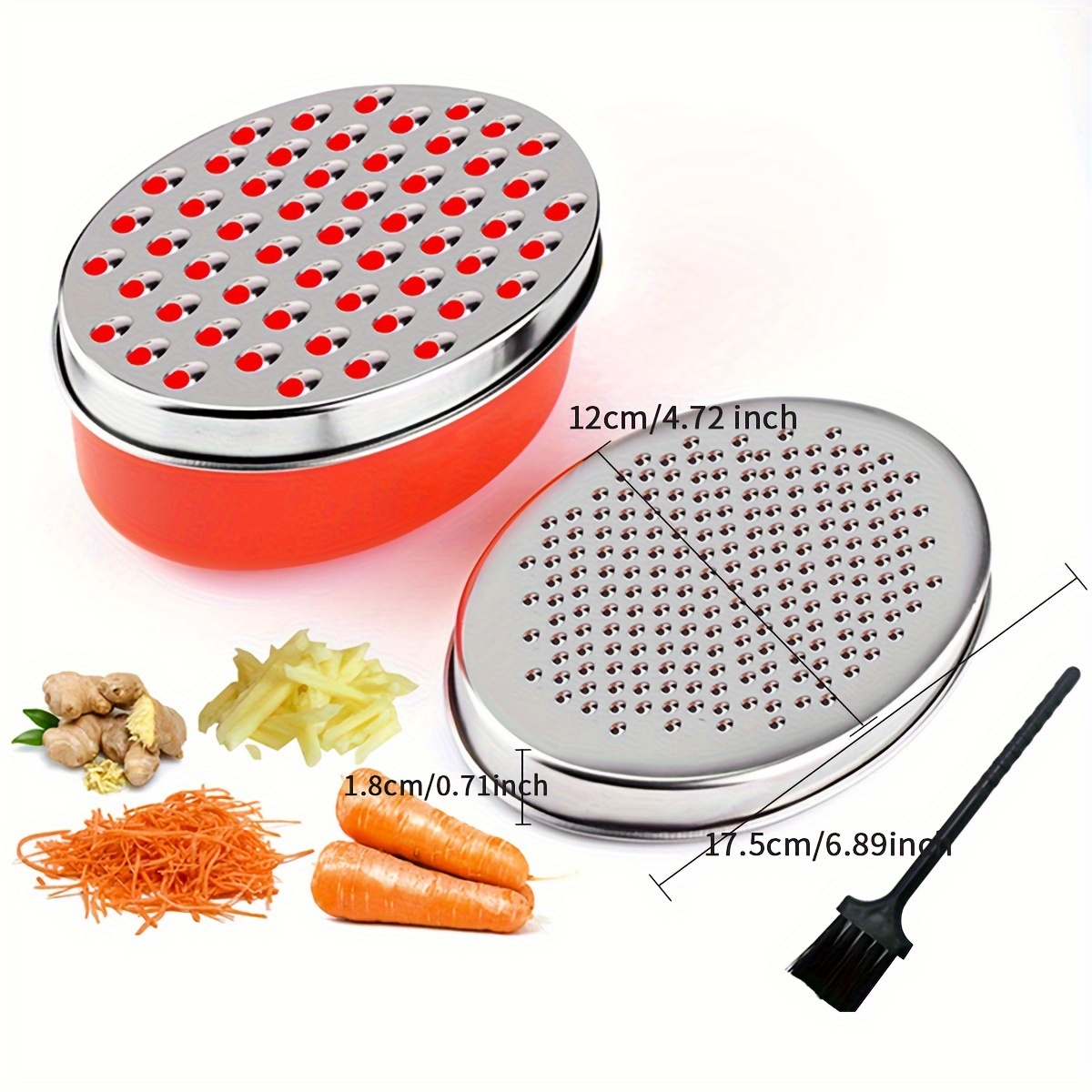 Cheese Grater With Handle Household Cheese Grater Manual - Temu