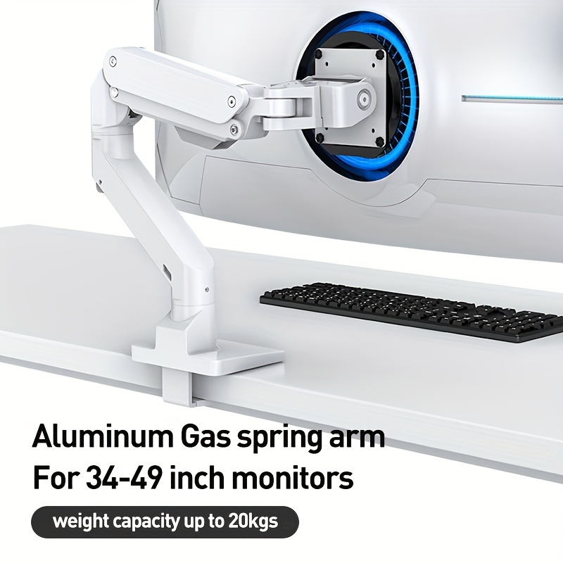 Single Dual Triple Quad Led Lcd Monitor Arm Gas Spring/c - Temu