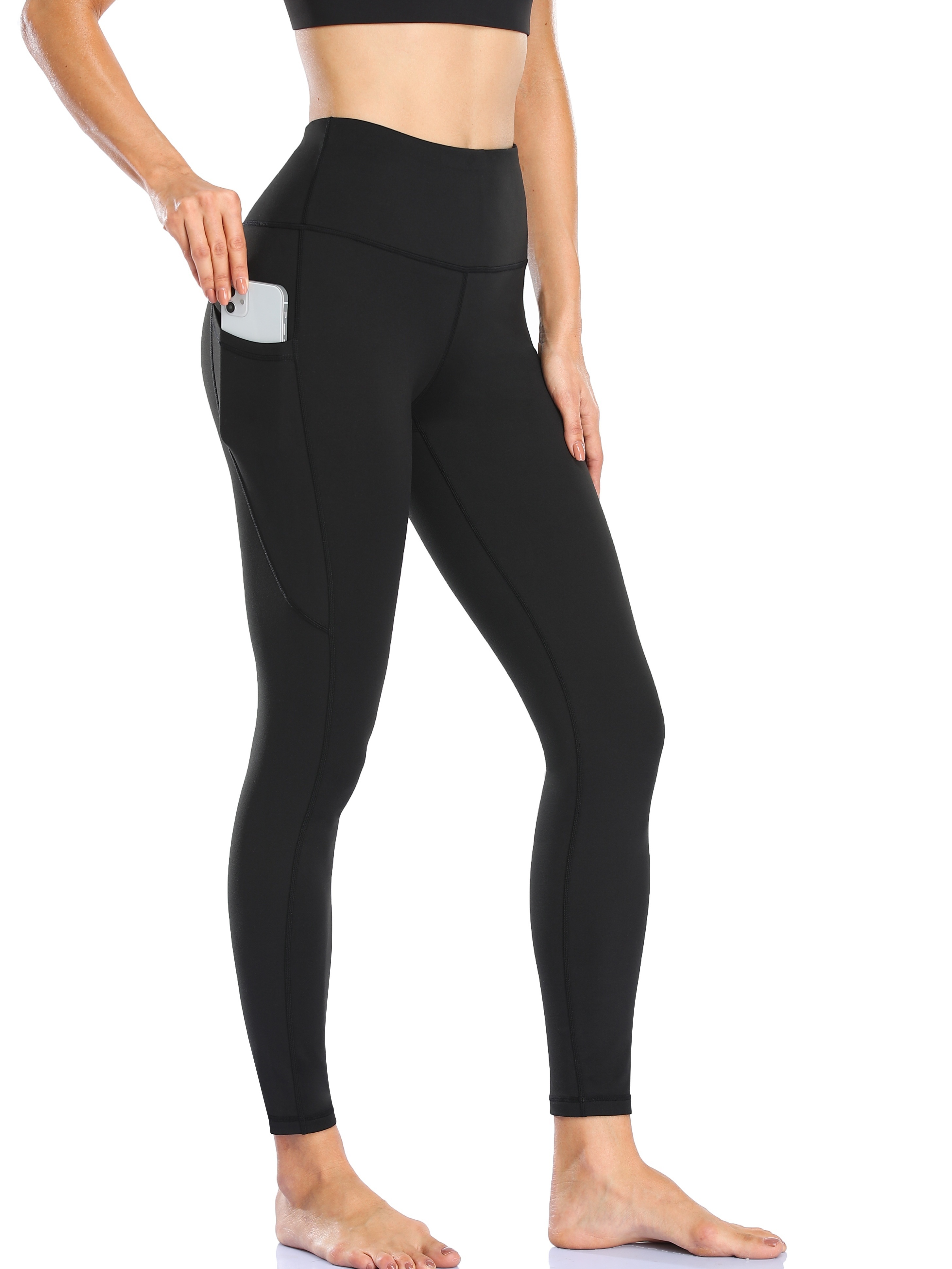 Women's Full Length Compression Body Sculpt Leggings for Women Tummy  Control High Waisted Through Reversible Wear Large