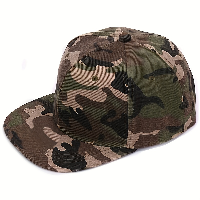 Men's Camo Baseball Cap for Outdoor Sun Protection