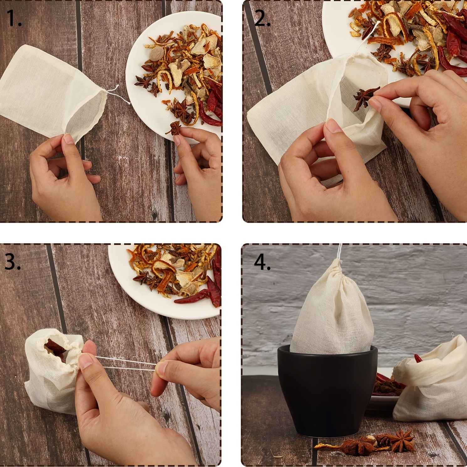 Soup Bags Reusable Drawstring Soup Bags - Temu