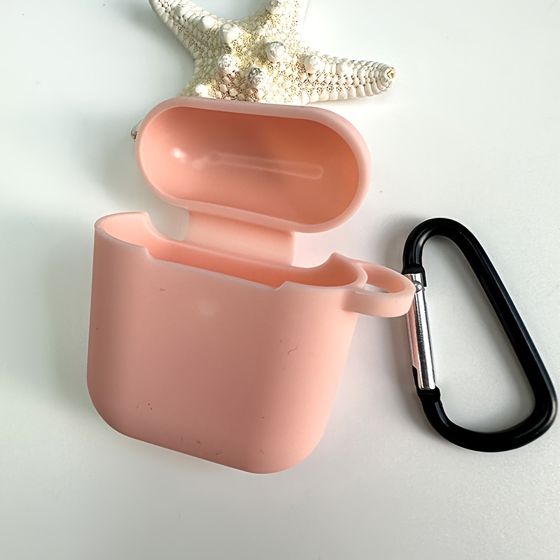 Funda Silicona Auriculares Inalámbricos Color Puro Hebilla - Temu