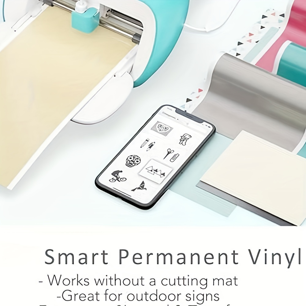 Smart Adhesive Vinyl Permanent For Cricut - For Cricut Maker 3/explore 3  Smart Adhesive Vinyl Sheets, Outdoor Vinyl For Cricut, Party Decoration,  Mug-26 Colors Vinyl For Craft Cutter - Temu New Zealand