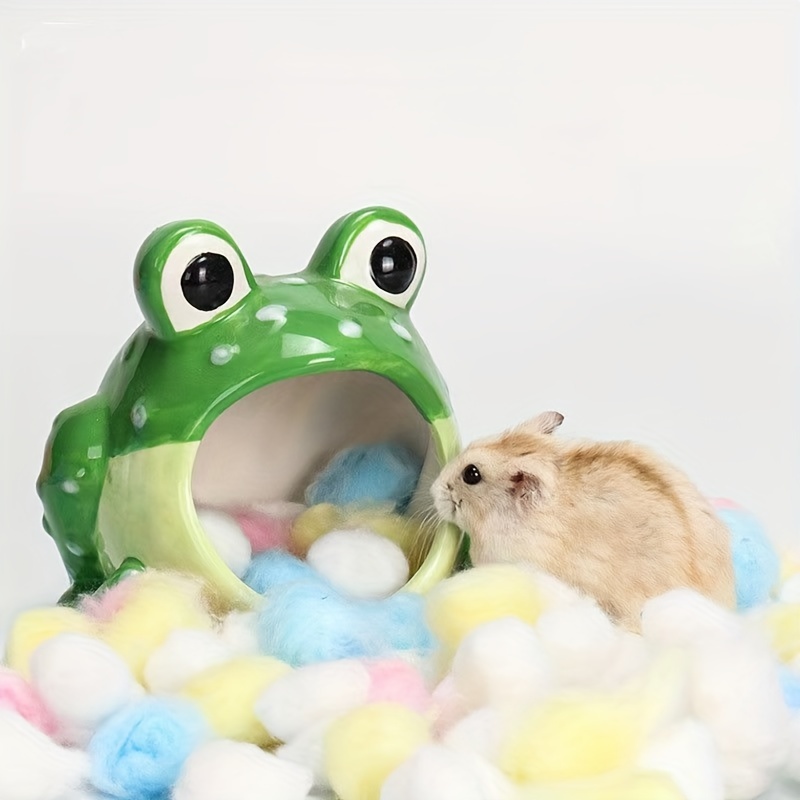 Small Pet Warm Cotton Balls Hamster Nest Warming Products - Temu