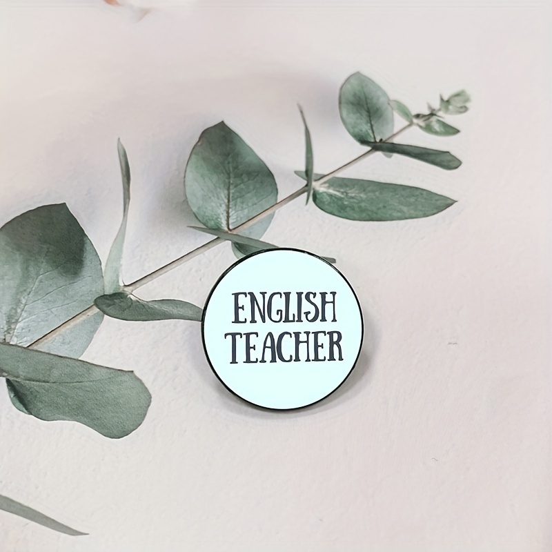 Teacher brooch on sale