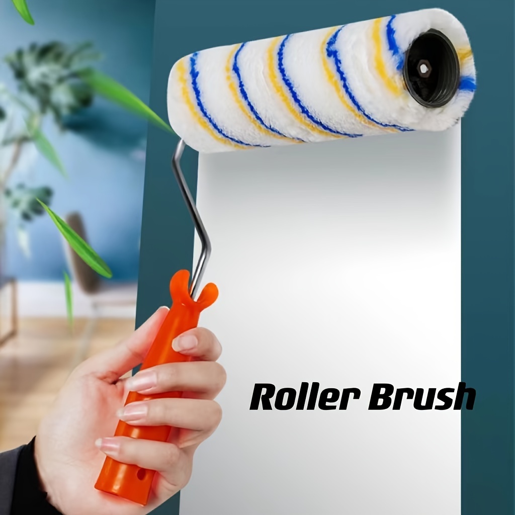 Paint Roller Brush Flexible No Dead Corner Paint Roller - Temu