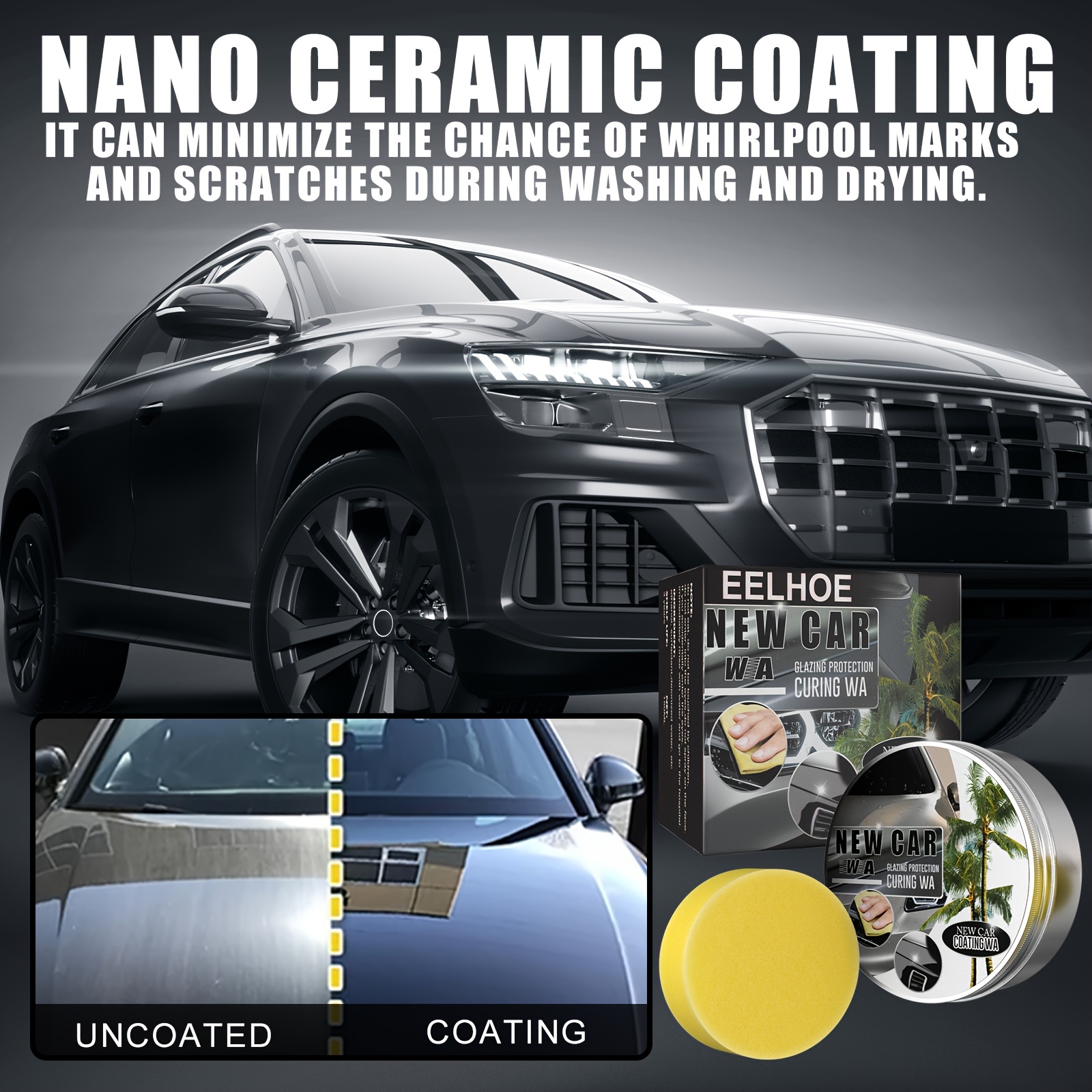 Automobile Dust proof Coating Spray Glazing Antifouling - Temu