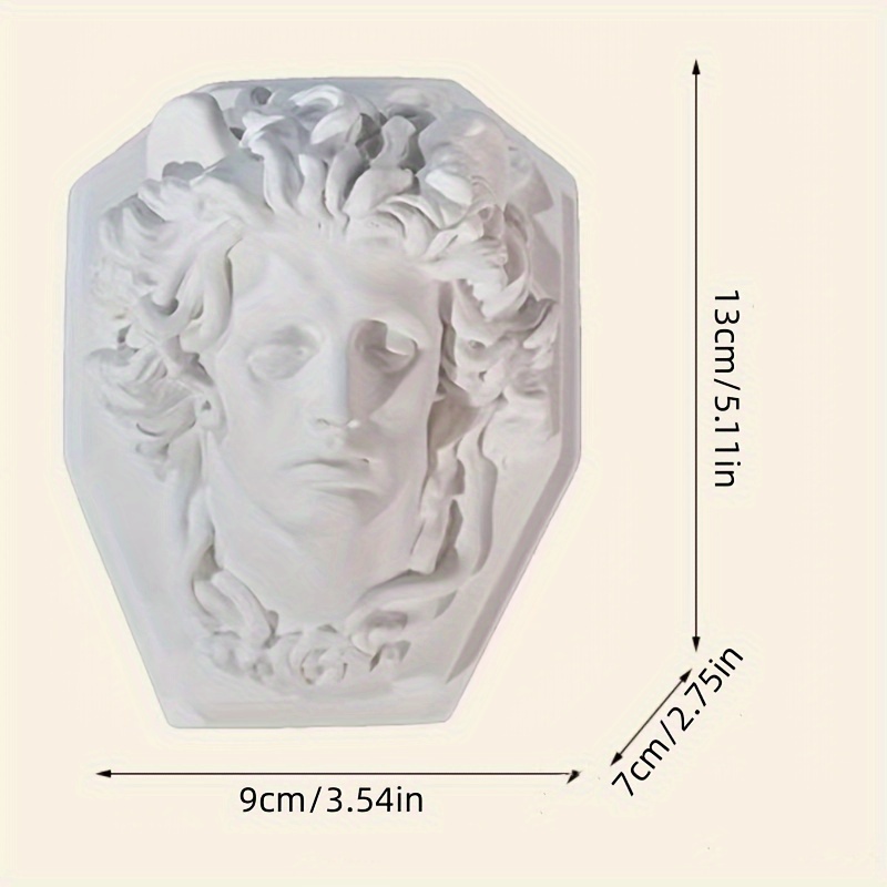 1pc Statua Pensatore Decorativa In Argento Ornamenti - Temu Switzerland