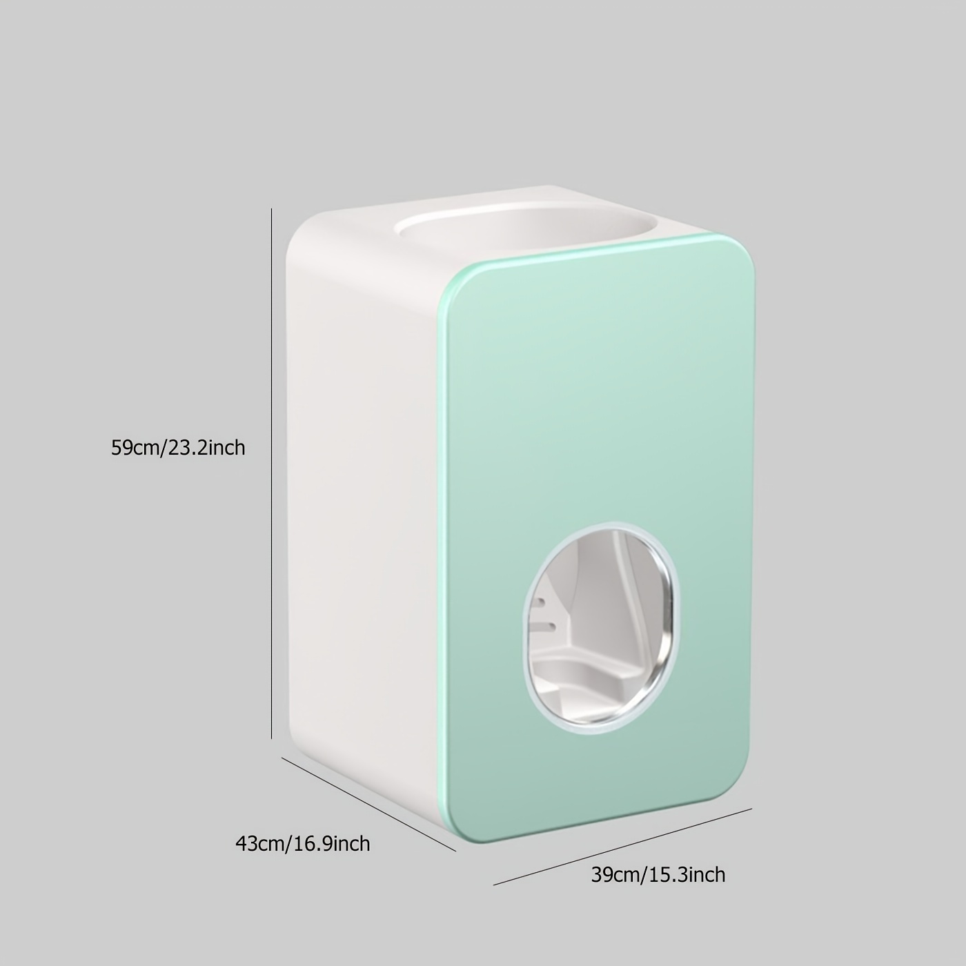 1pc 23 2in 16 9in 15 3in Automatic Squeeze Toothpaste Device No Punching Simple Household Toothpaste Dispenser