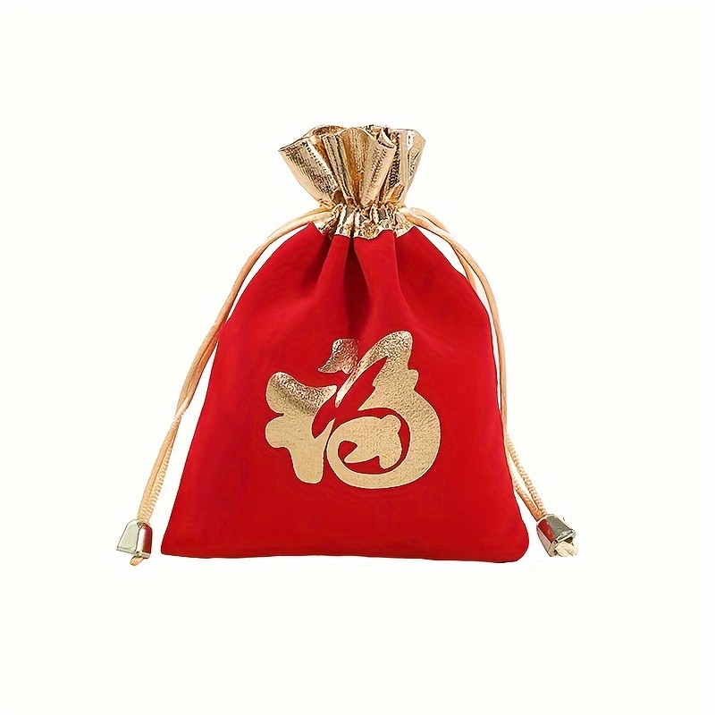 Chinese Style Brocade Bag Small Toy Cloth Bag - Temu