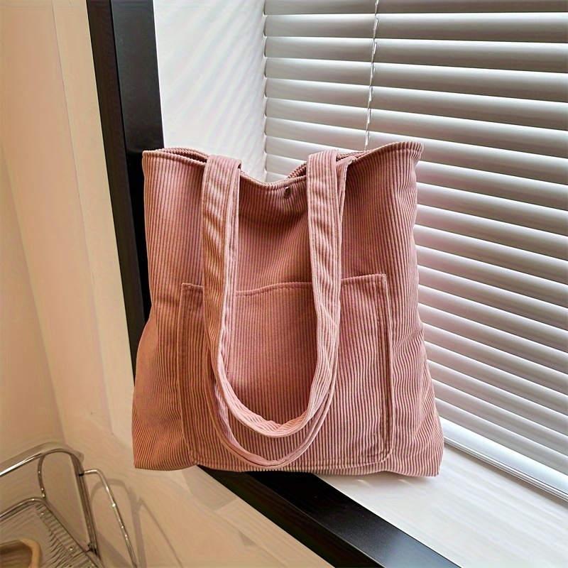 

Fashion Simple Tote Bag, Large Capacity Shoulder Bag, Women's Causal Handbag For Commute Work