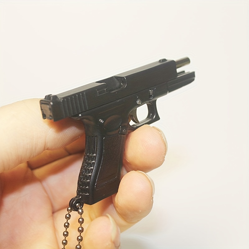 1:3 GLOCK G17 Metal Keychain Model Toy Gun Miniature Alloy Pistol