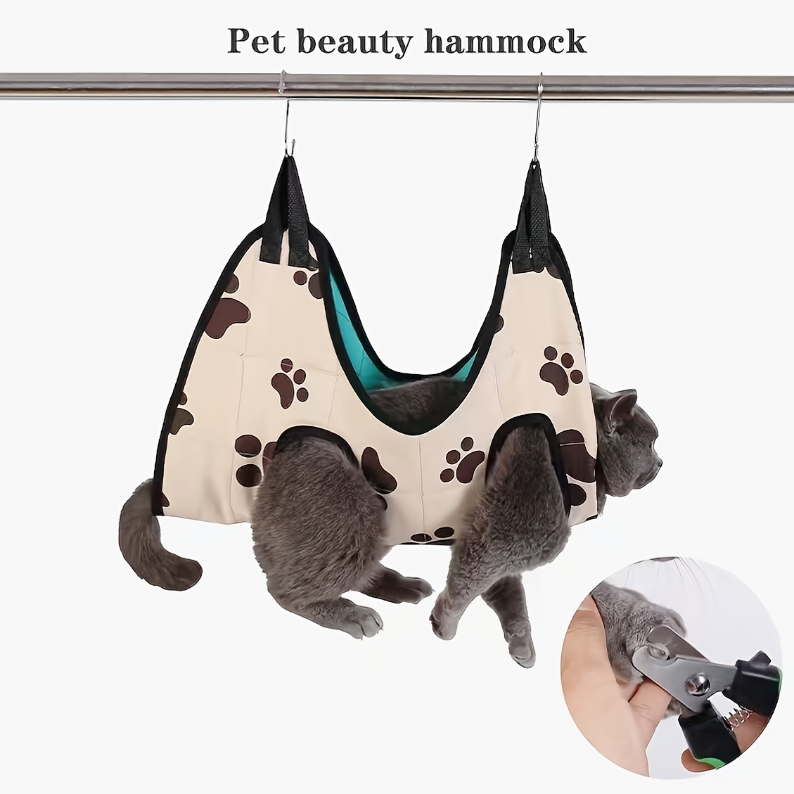 Canvas Bunny Graphic Hook Buckle Thickened Pet Hammock - Temu