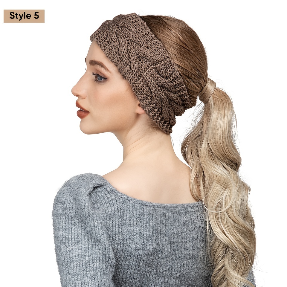 Headband Wigs Women Synthetic Long Wavy Natural Wig Temu