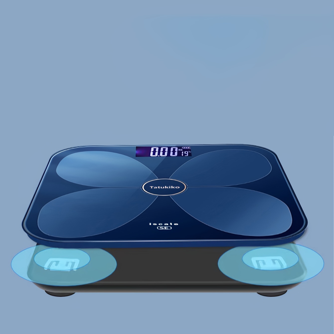 Butterfly Blue Weight Scale, Household Human Body Weight Scale With Led  Display, High-precision Human Body Weight Measurement Scale - Temu