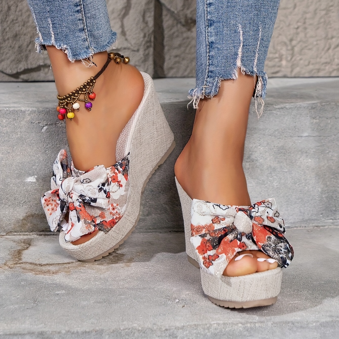 Holiday on sale wedge sandals