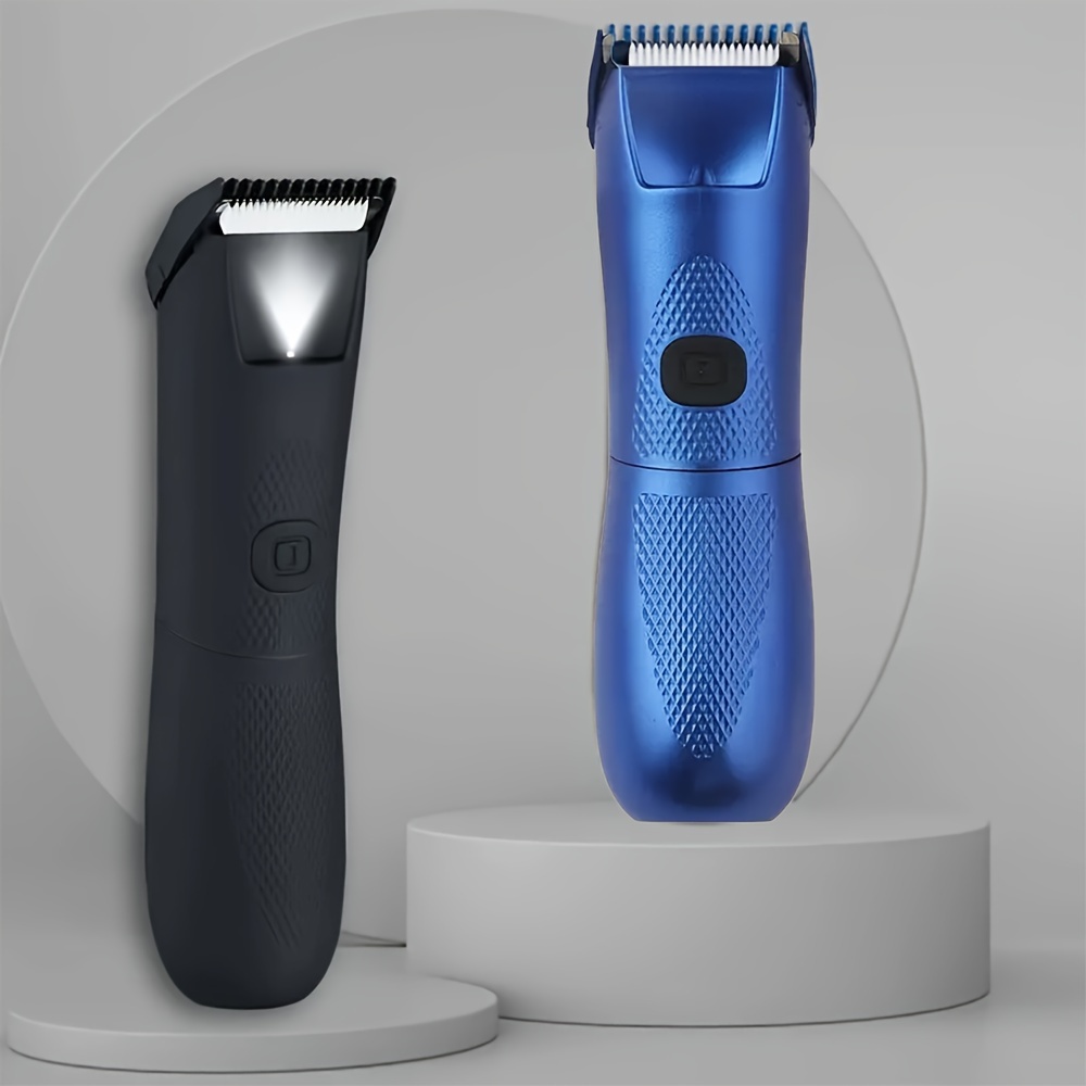 Electric Body Hair Trimmer Shaver Waterproof Groin Hair - Temu