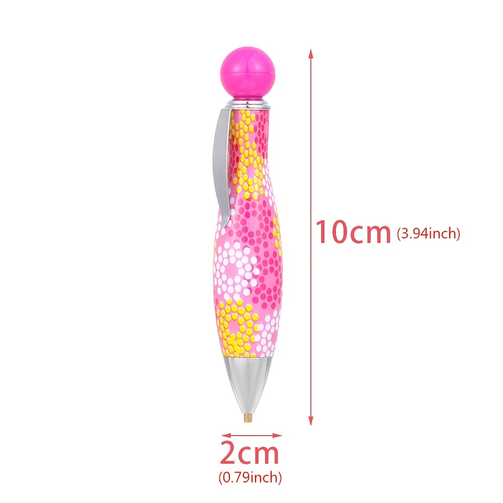 5d Diy Resin Diamond Painting Tools Bowling Style Pens Gem - Temu