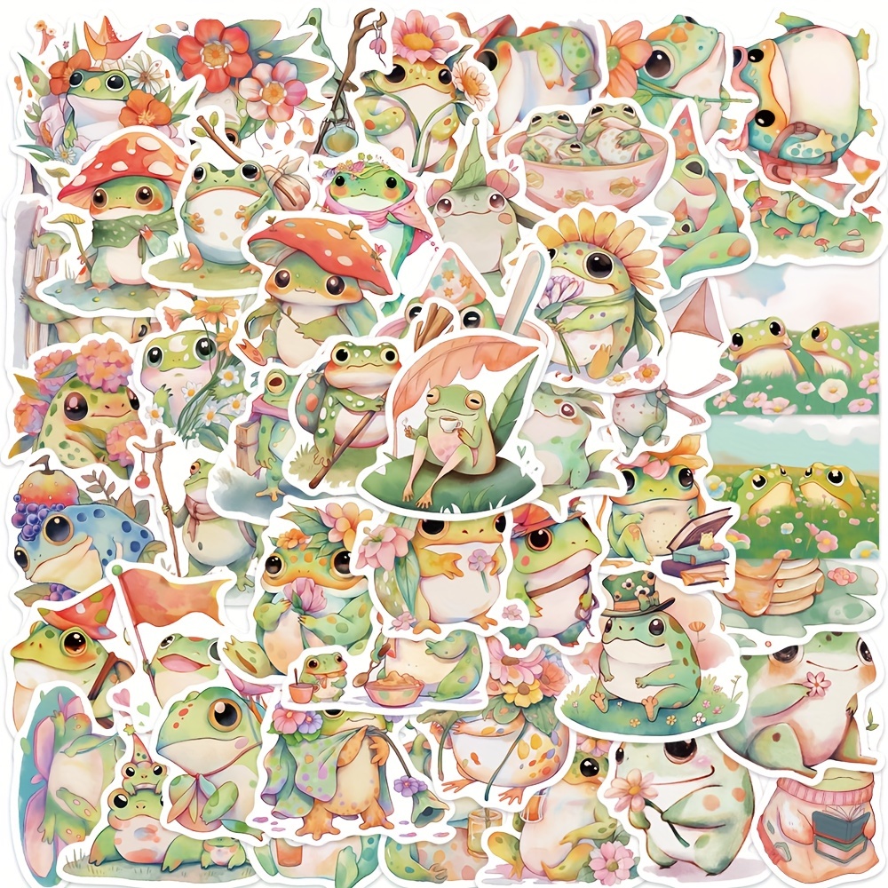 Cute Frog Lover Gift - Kawaii Frog - Cute Frog - Sticker