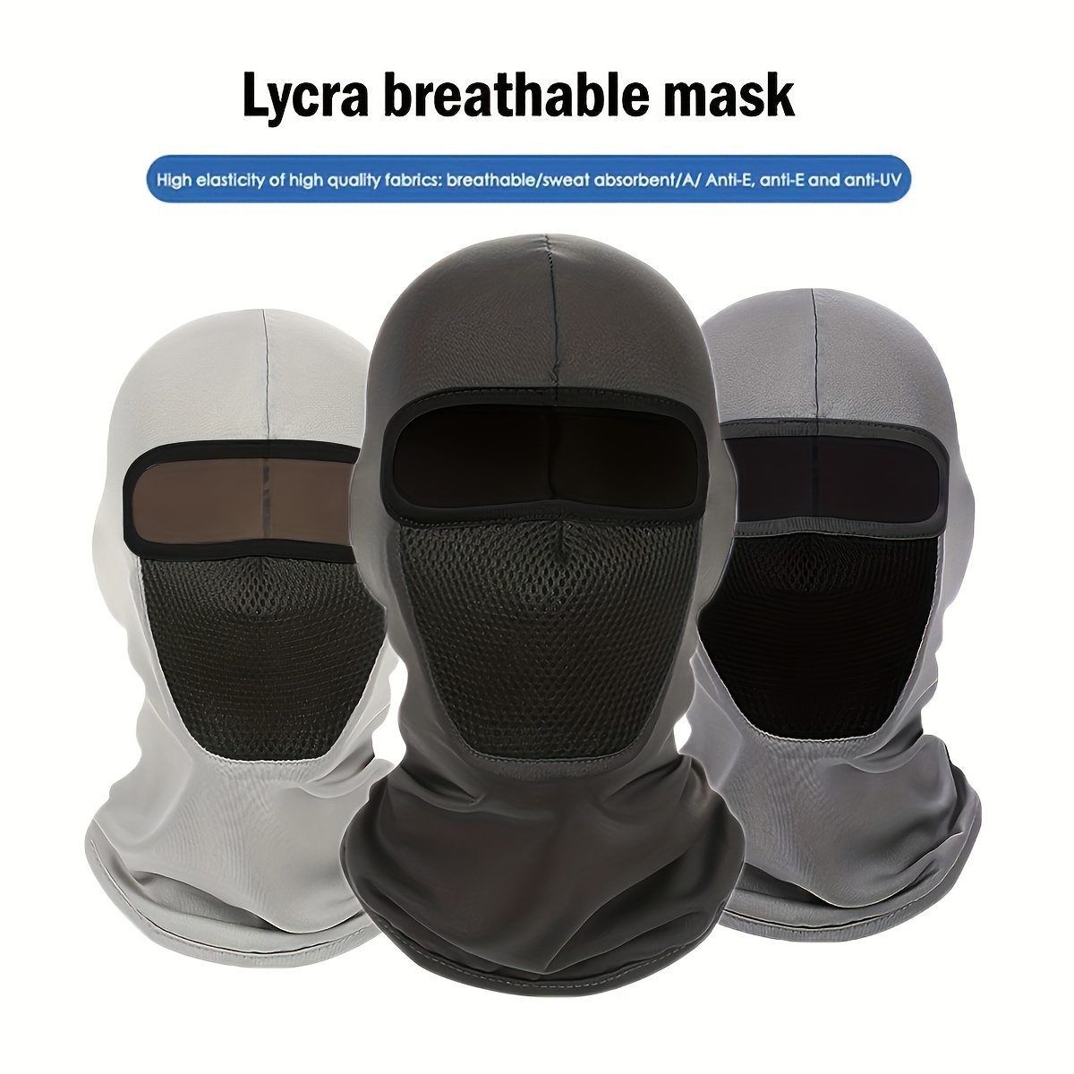 Pasamontañas transpirable para motocicleta Moto máscara facial Motorcycle  Mask