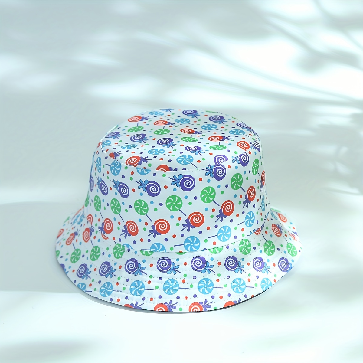 1pc Women Beige Checkered Pattern Fabric Casual Bucket Hat For Outdoor  Travel, Daily Use