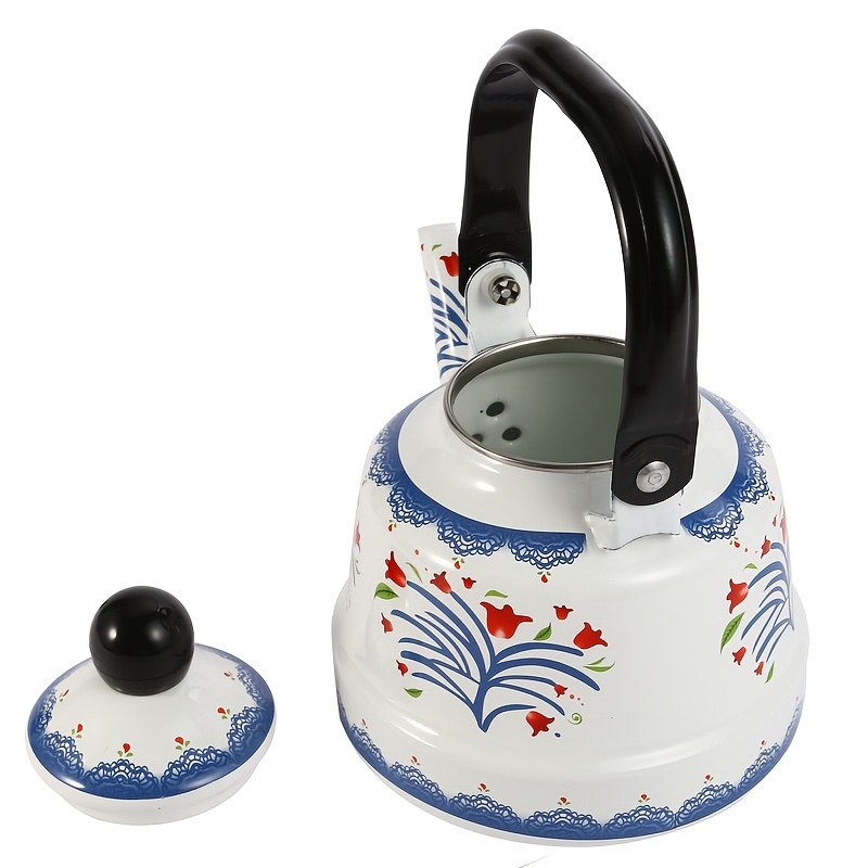 1.1L/1.7L/2.5L Porcelain Enameled Kettle Home Thickened Enamel