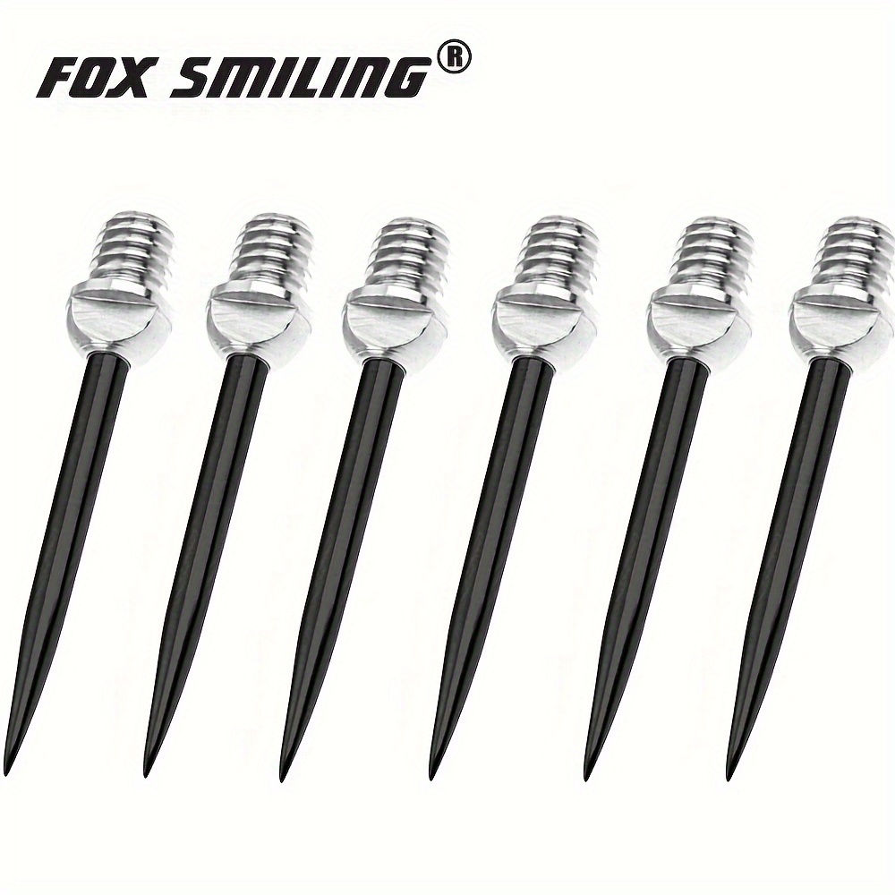 FOX SMILING 6 stuks Premium Iron Dart Tips