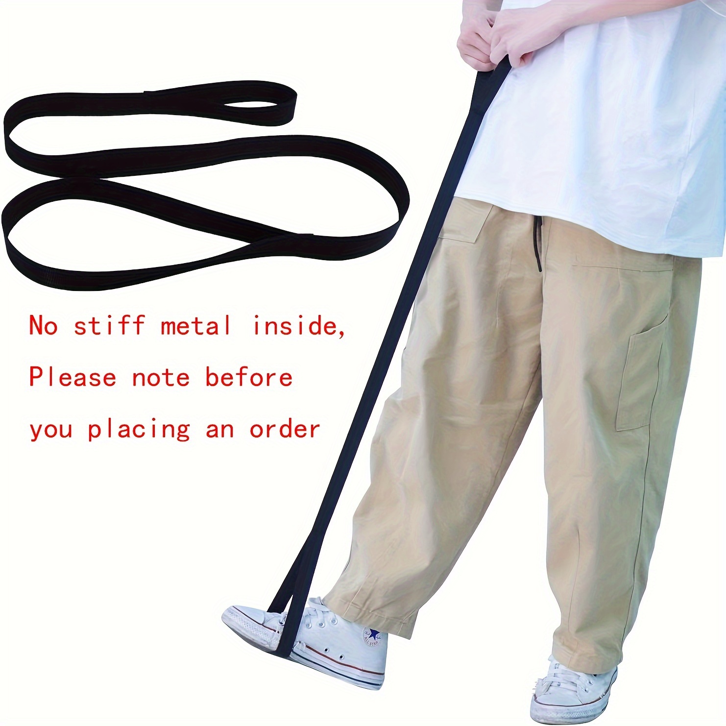 1pc Leg Lifter Portable Leg Lift Strap With Durable And Rigid Hand Strap  And Foot Loop For Adults Seniors Elderly Handicapped Cars Beds Sofas -  Business, Industry & Science - Temu