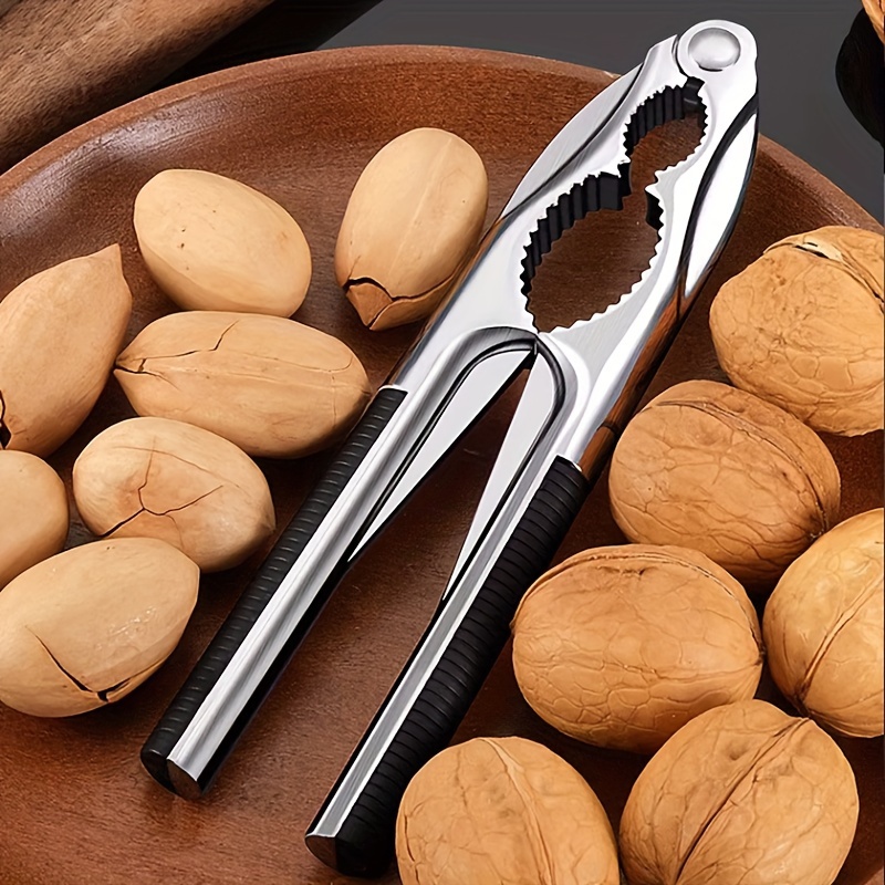 

Stainless Steel Walnut Clip Household Thickened Eating Hazelnut Nut Shell Opener Chestnut Opening Artifact R9195