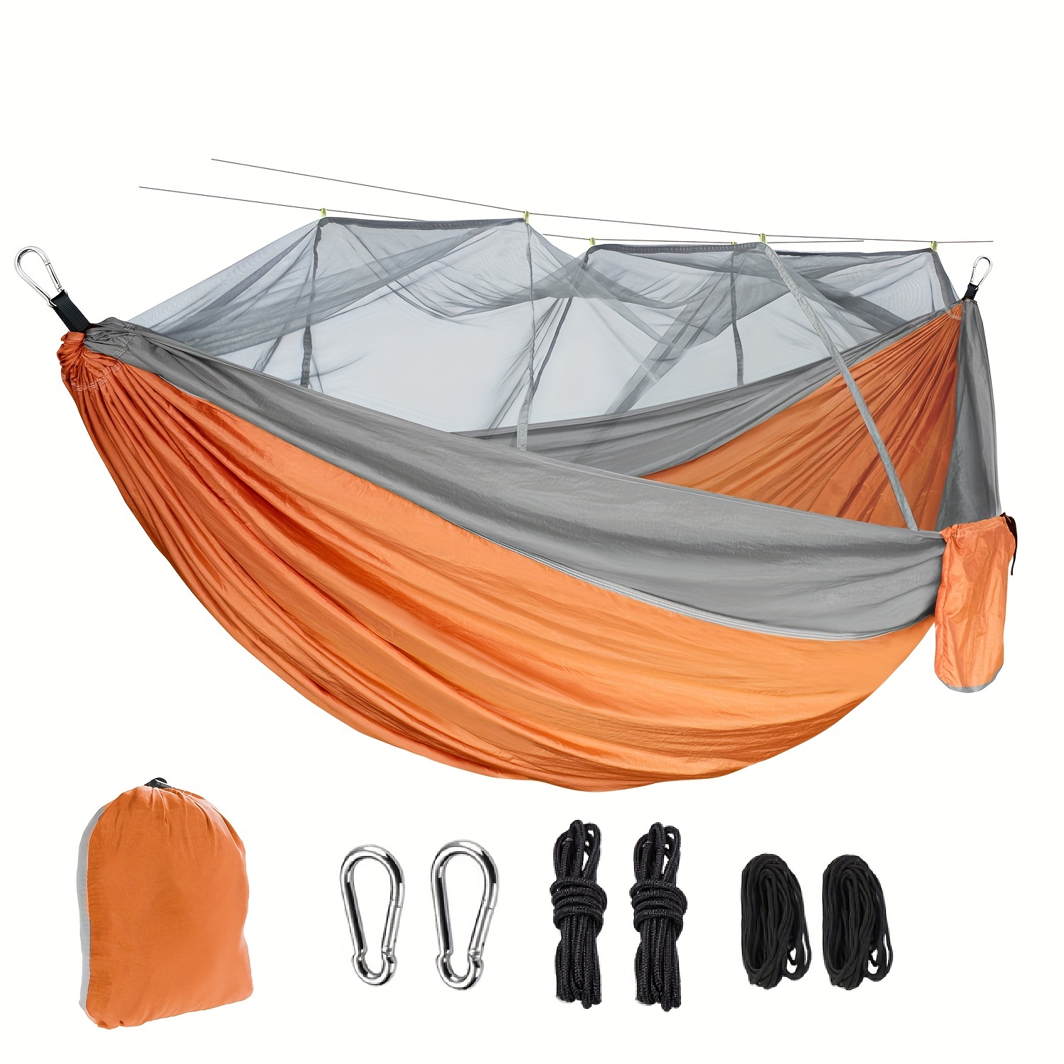 Tragbare 210t Nylon Hängematte Moskitonetz Outdoor-camping - Sport &  Freizeit - Temu Austria