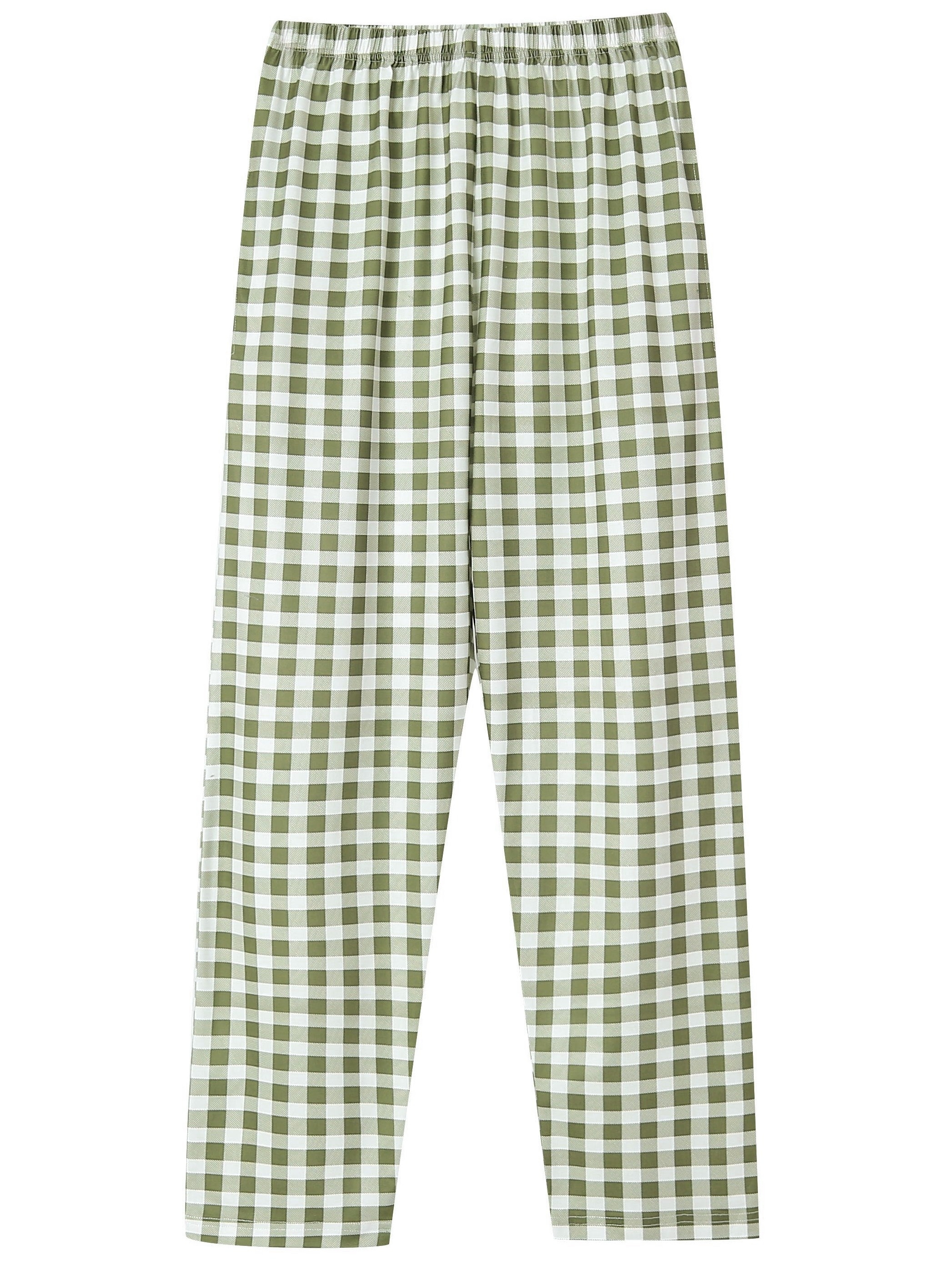 Women Plaid Pajama Pants Sleepwear, Women Lounge Pants Comfy With Pockets