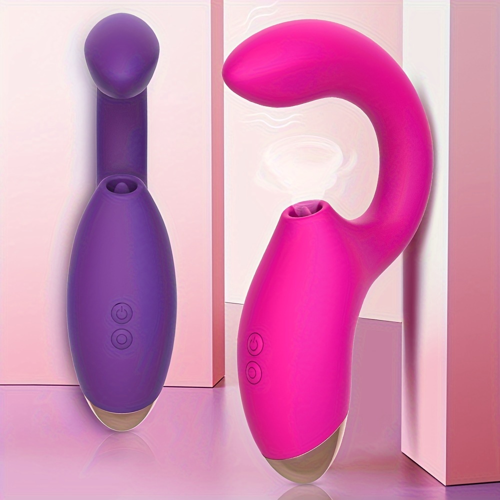 Electric Female G spot Vibrator Sucking Tongue Licking Temu