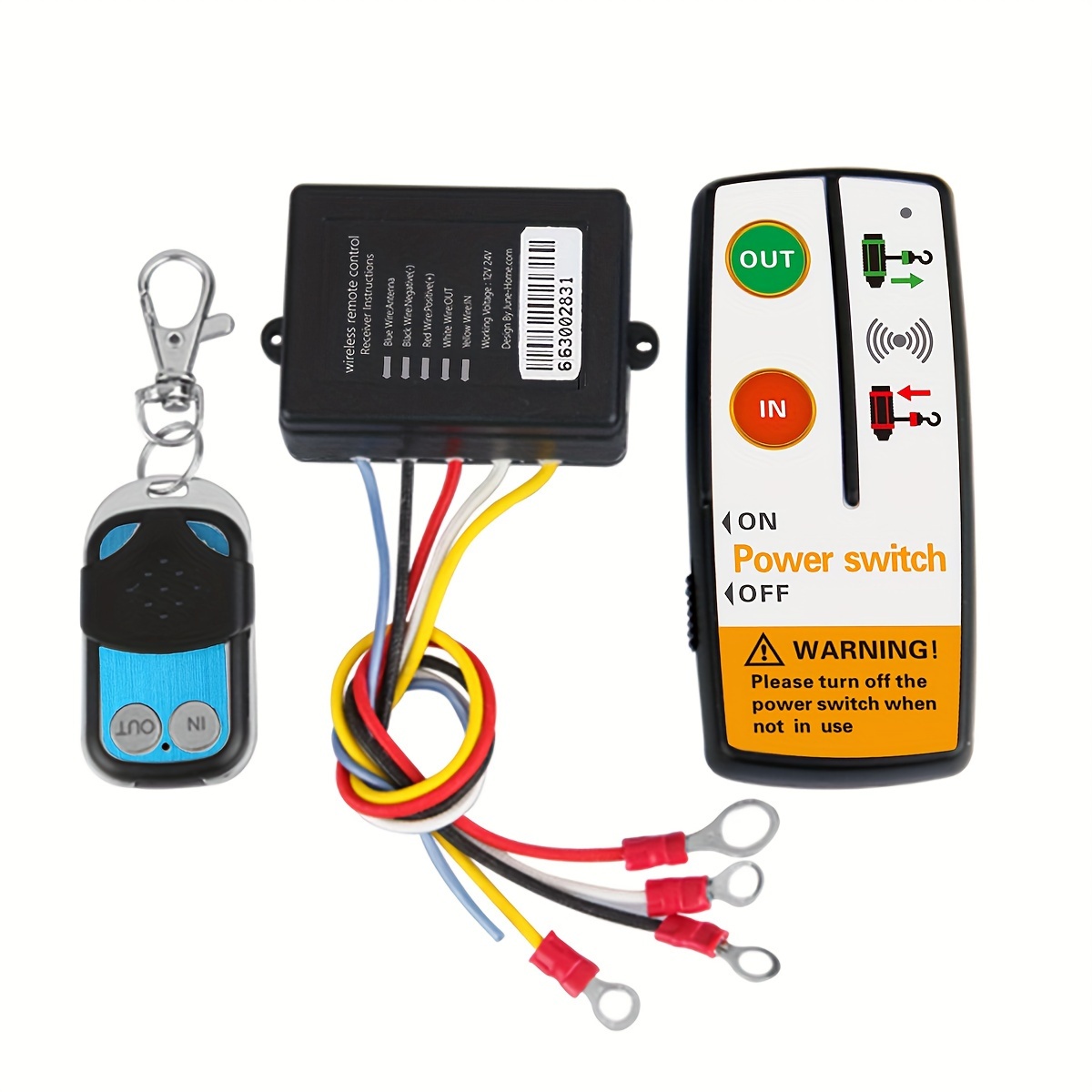 12V Kit Interrupteur Télécommande Sans Fil Pour Serrure Électrique