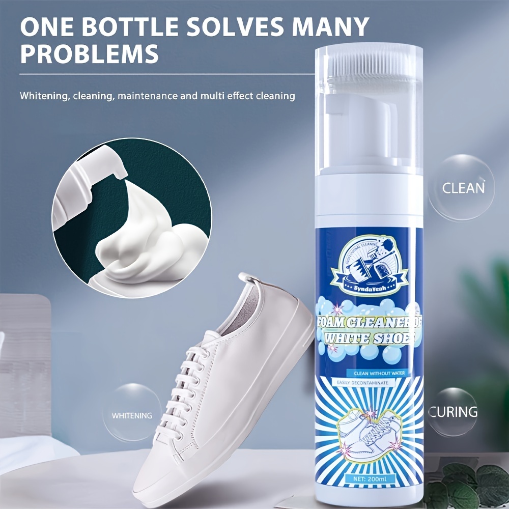 White Shoes Foam Cleaner - Temu