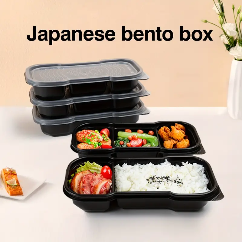 Disposable Lunch Boxes, Takeout Boxes, Fast Food Lunch Boxes, Cake Snacks,  Dim Sum Boxes, Fresh-keeping Box, With Lid - Temu