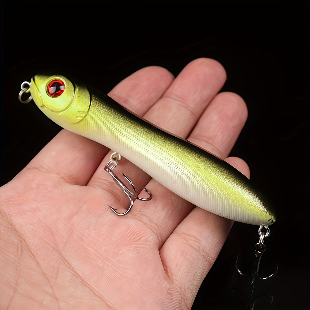 Snake Head Shape Pencil Lure Bait Simulation Bait - Temu