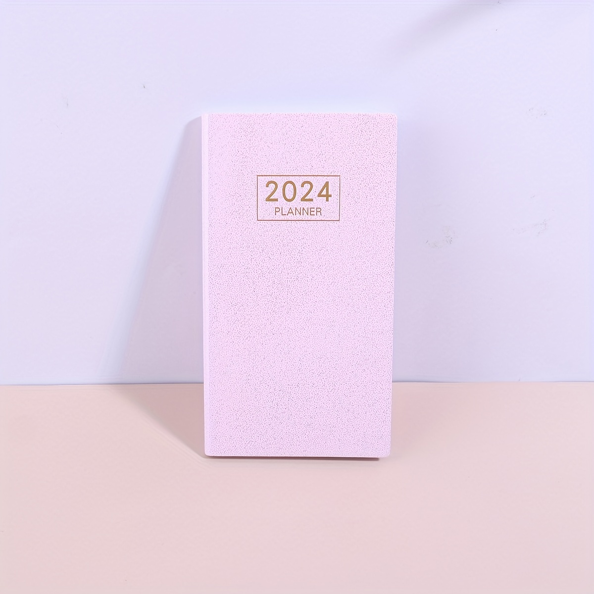Dazzling 2024 A6 English Agenda Book Laser Color Plan Book - Temu
