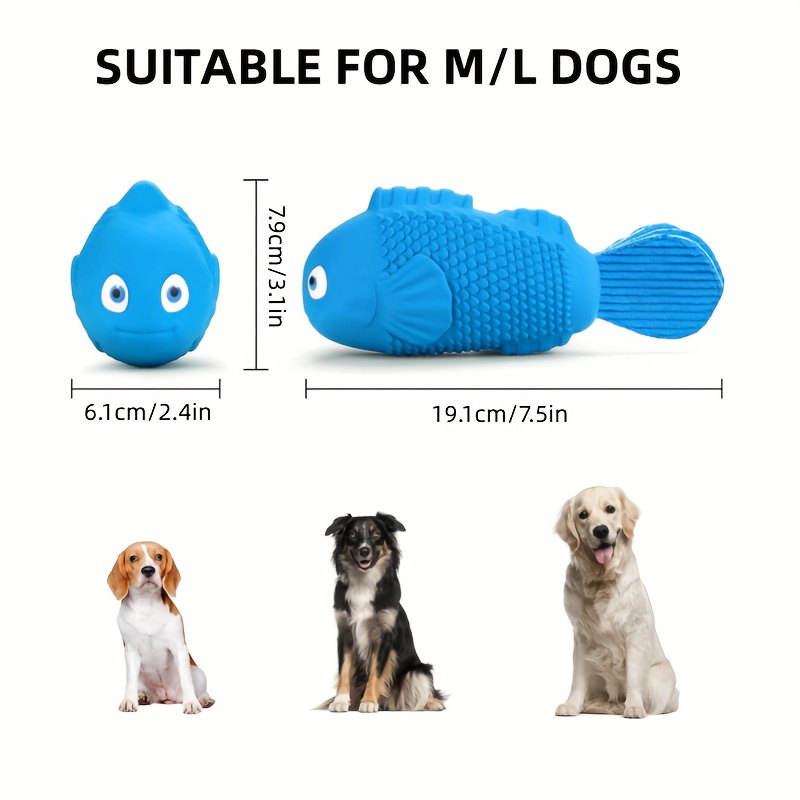 Dog Toys, Durable Squeaky Dog Toys for Aggressive Chewers, Tough