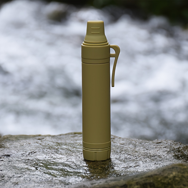 Outdoor Straw Water Filter Purifier: Emergency Survival - Temu