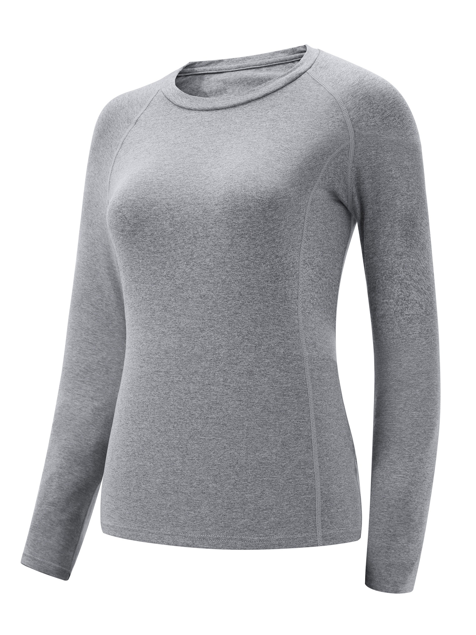 Super Soft Thermal Sports Sets Solid Color Warm Long Sleeve - Temu Canada
