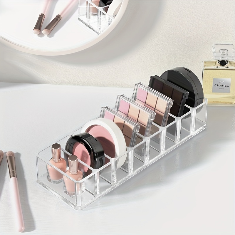 1 pieza escritorio Organizador Maquillaje Lápiz labial Funda cosmético  Estante de almacenaje